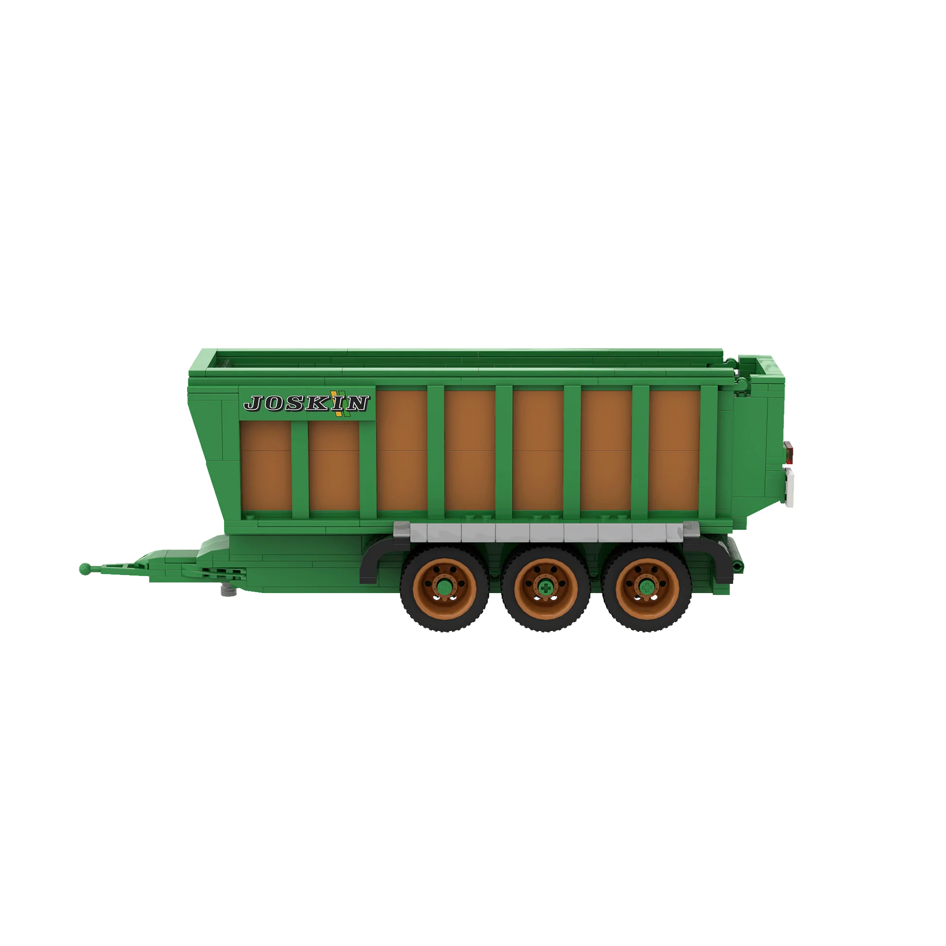 Brixies Plus Joskin Drakkar Trailer 425pc Set