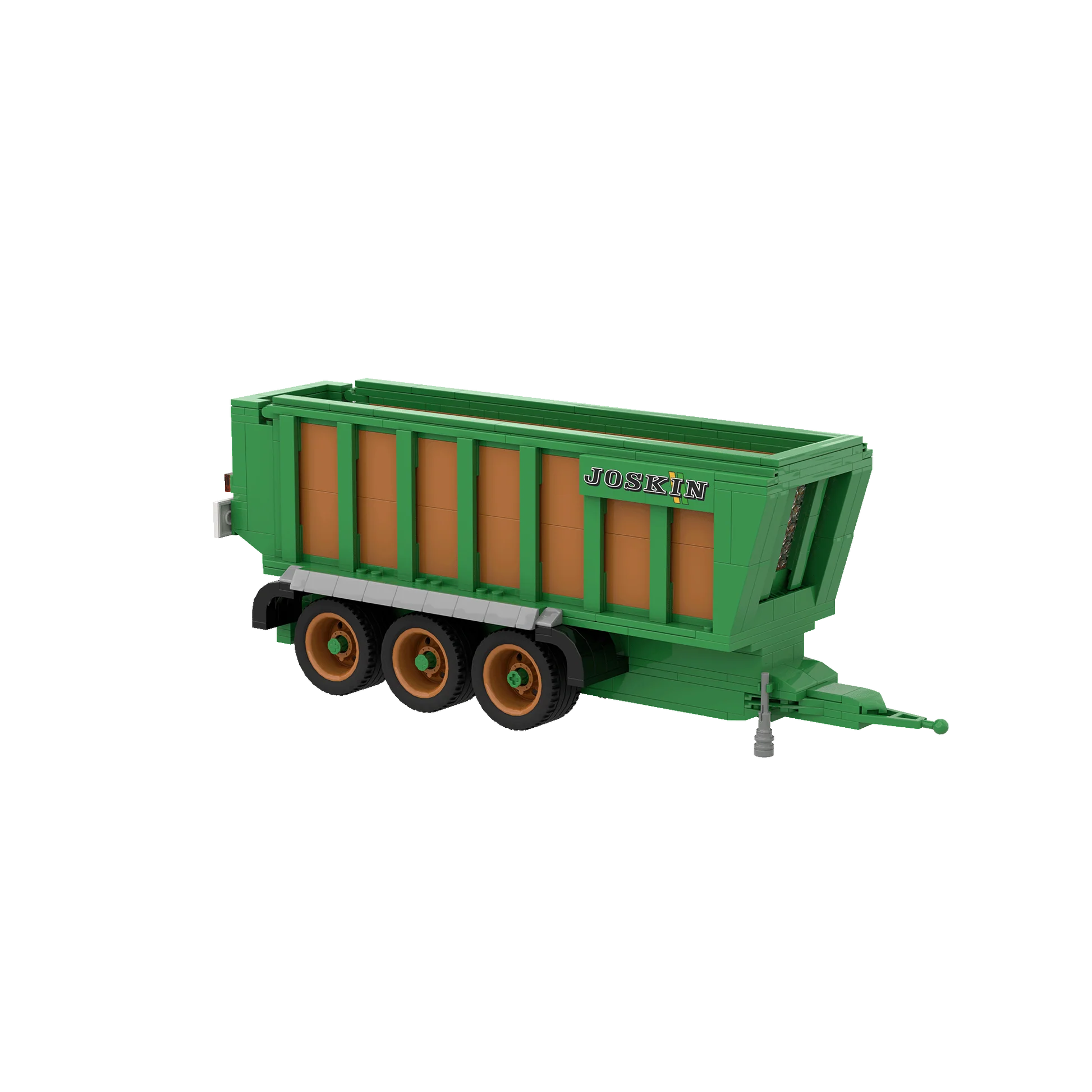 Brixies Plus Joskin Drakkar Trailer 425pc Set