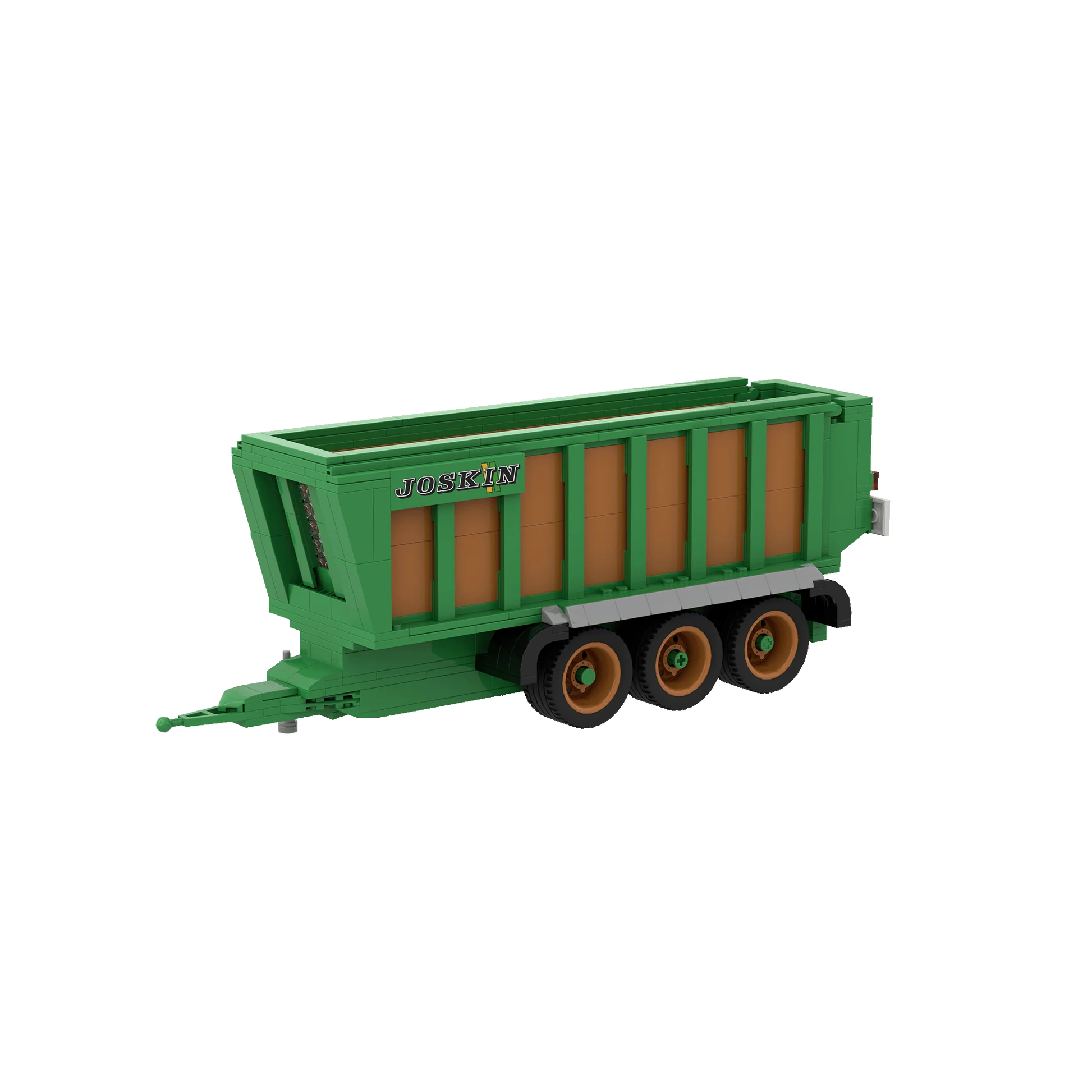 Brixies Plus Joskin Drakkar Trailer 425pc Set