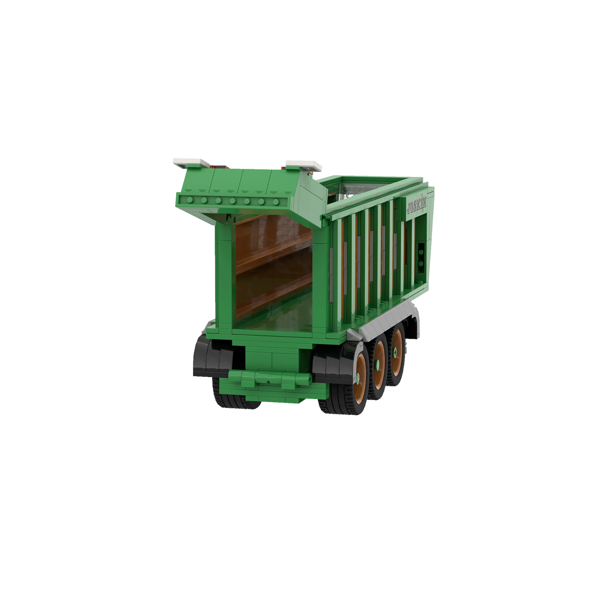 Brixies Plus Joskin Drakkar Trailer 425pc Set
