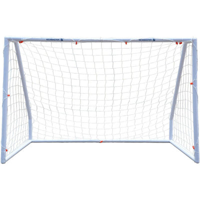 Kickmaster 8ft  x 6ft 42mm Premium PVC Soccer Goal White