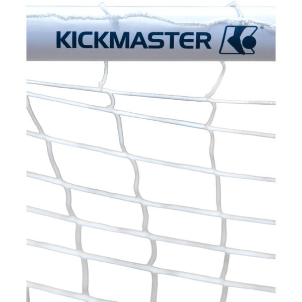 Kickmaster 4ft x 6ft 42mm Premium PVC Soccer Goal White