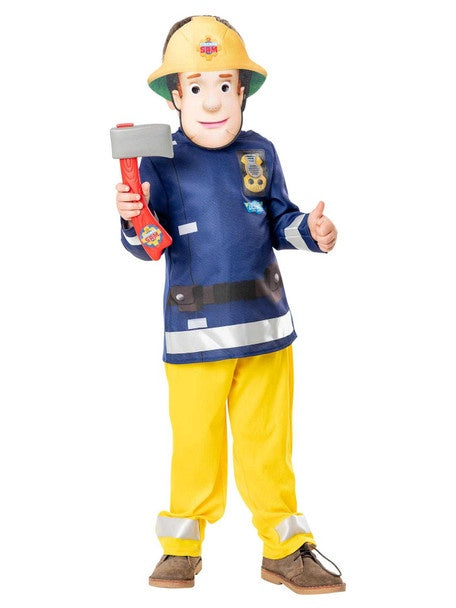 Fireman Sam Costume 110-116cm 5-6 Years