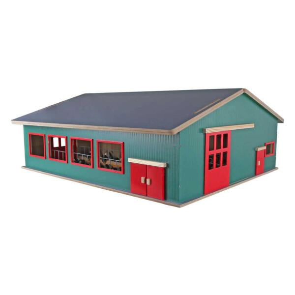 Kids Globe Farm Stable With Storage And Pasture 1:32