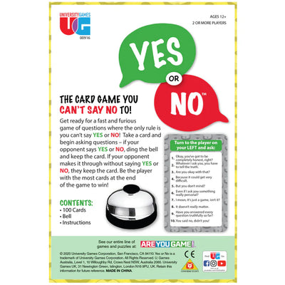 Yes Or No Party Game