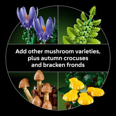Lego Botanicals 11505 Woodland Mushrooms