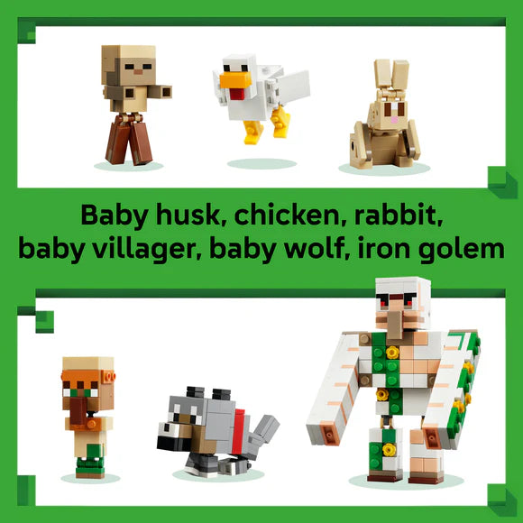 Lego Minecraft 21592 Chicken Jockey Desert Attack