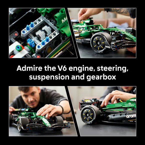 Lego Technic 42240 Aston Martin Aramco AMR 25 F1 Set