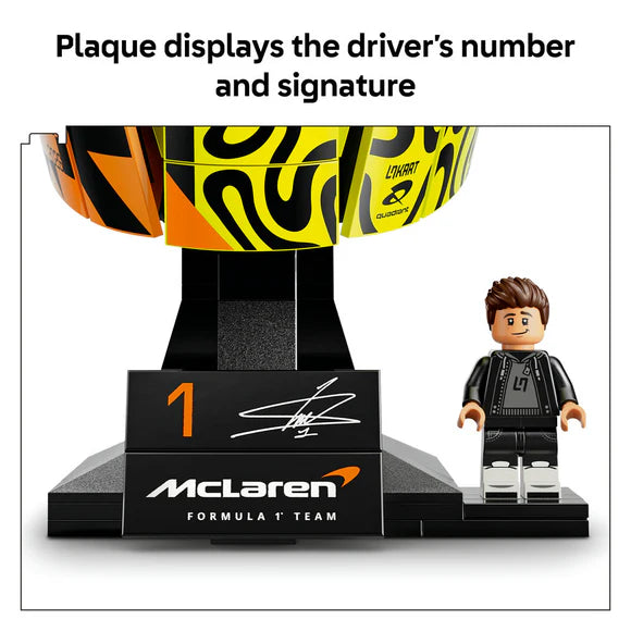 Lego Editions 43023 Mclaren Mastercard F1 Team Lando Norris Helmet