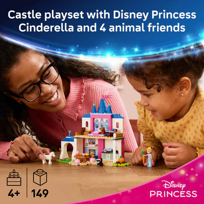 Lego Disney 43283 Cinderella Animal Friends Castle