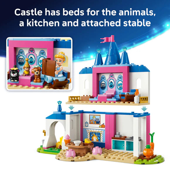 Lego Disney 43283 Cinderella Animal Friends Castle