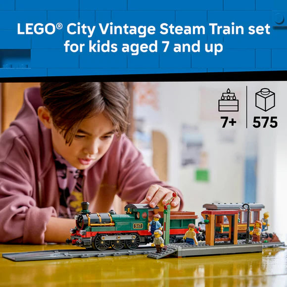 Lego City 60511 Vintage Steam Train