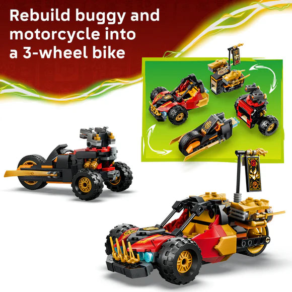 Lego Ninjago 71864 Kai And Cole's Combiner Vehicles