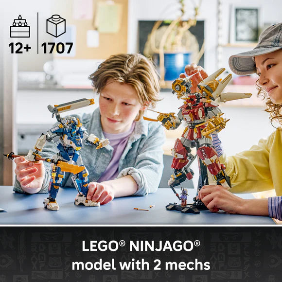 Lego Ninjago 71870 The Twin Titan Mechs Set