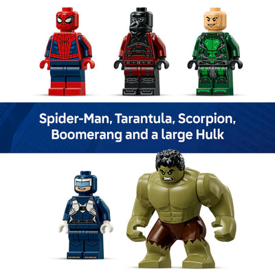 Lego Marvel 76350 SpiderMan vs Hulk Epic Clash