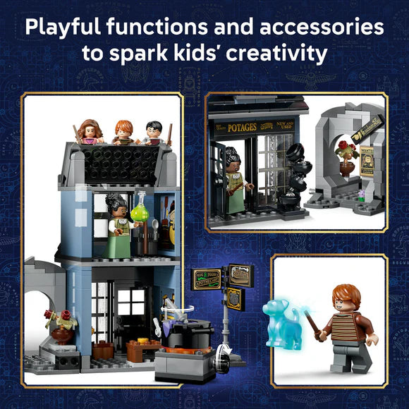 Lego Harry Potter 76471 Knockturn Alley Wizarding Shops