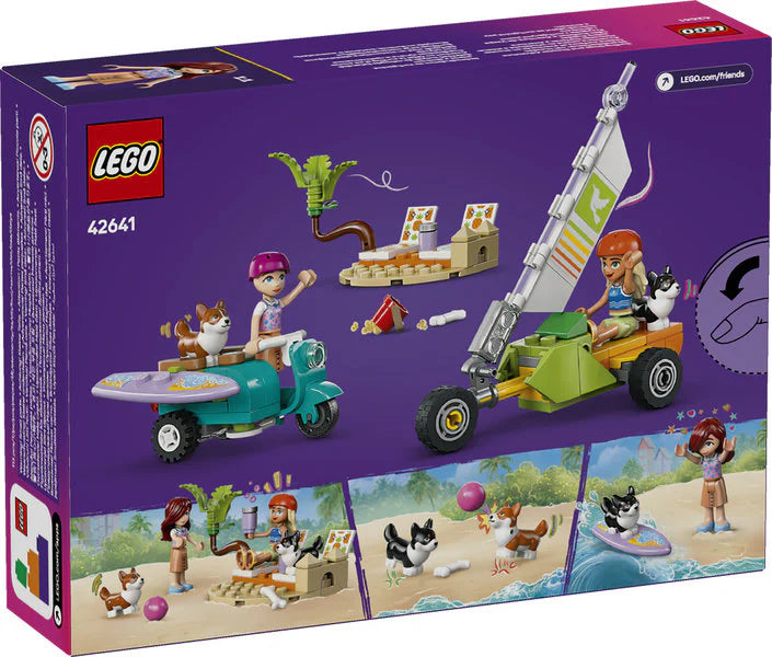 Lego Friends 42641 Surfing Dogs And Scooter Adventure