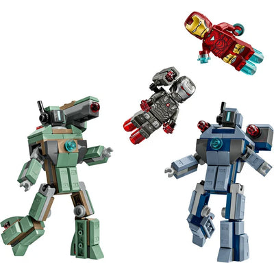 Lego Marvel 76320 Iron Man And War Machine vs Hammer Drones