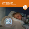 Zazu Grey Owl Nightlight With Cry Sensor
