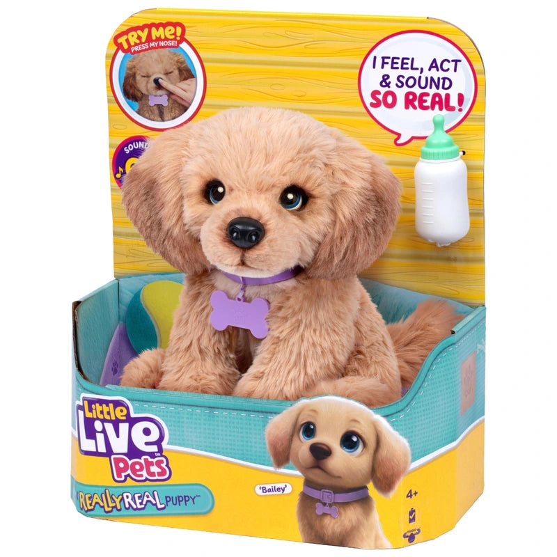 Little Live Pets My Really Real Puppy Bailey Interactive Toy