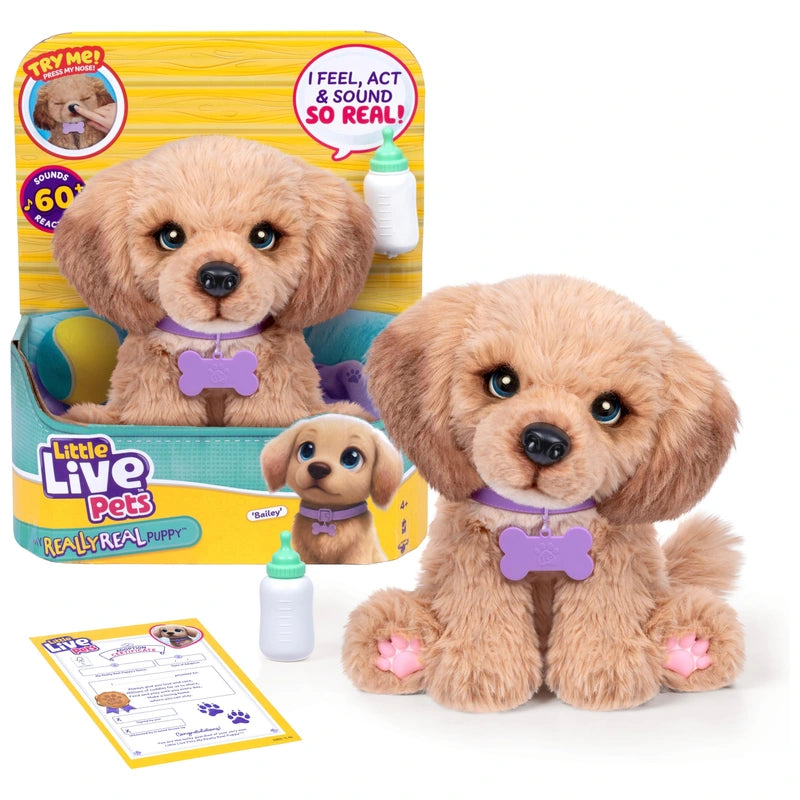 Little Live Pets My Really Real Puppy Bailey Interactive Toy