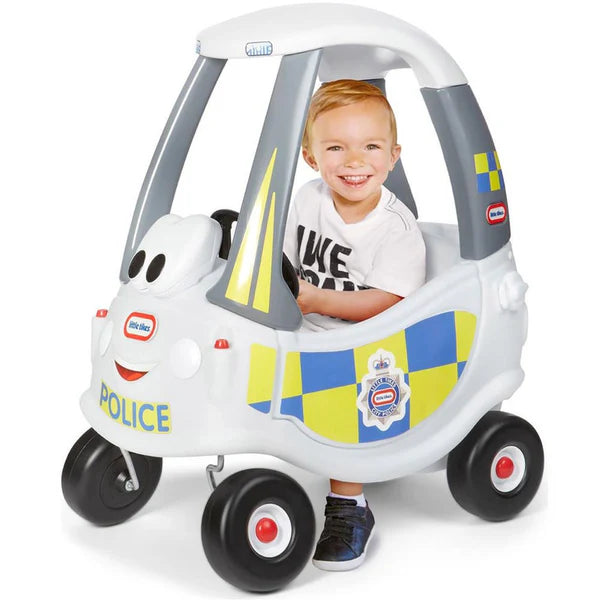 Little Tikes Cozy Coupe Patrol Police Car Black / White Assorted