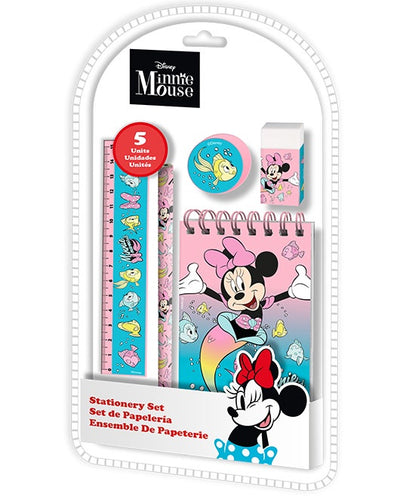 Minnie Mouse 5pc Stationary Set