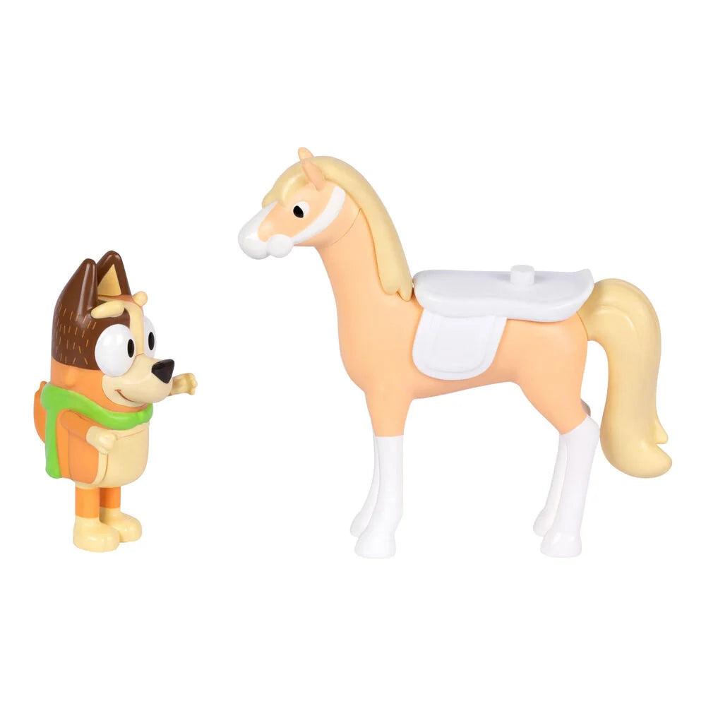 Bluey Dragon Mum Figure With Horse