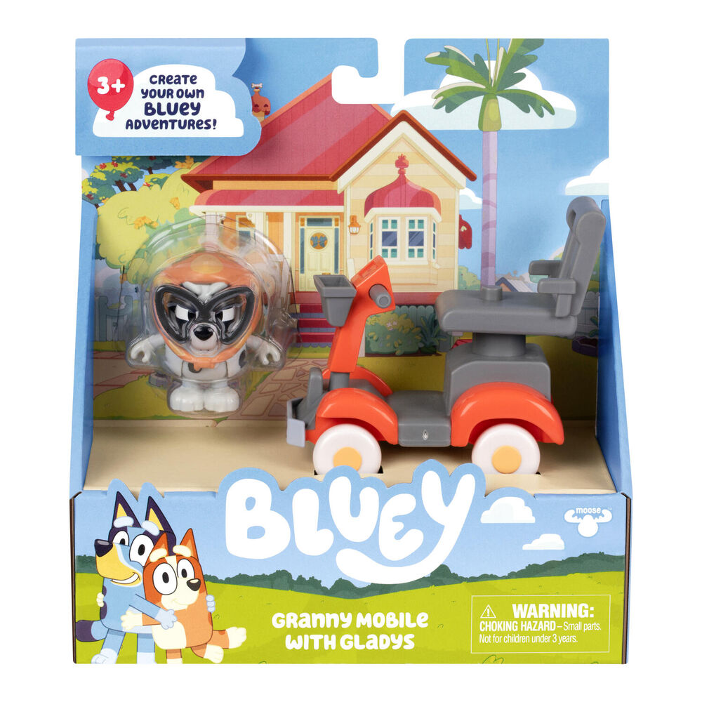 Bluey Granny Mobile With Gladys Figure