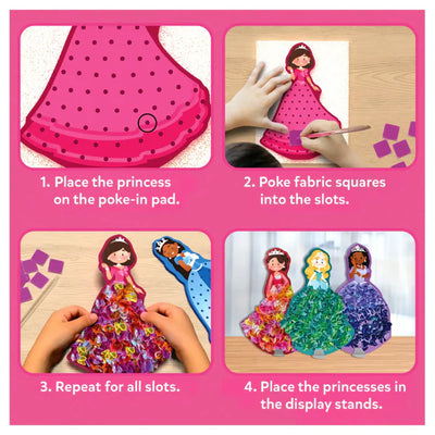 Skillmatics Poke In Art Magical Princesses
