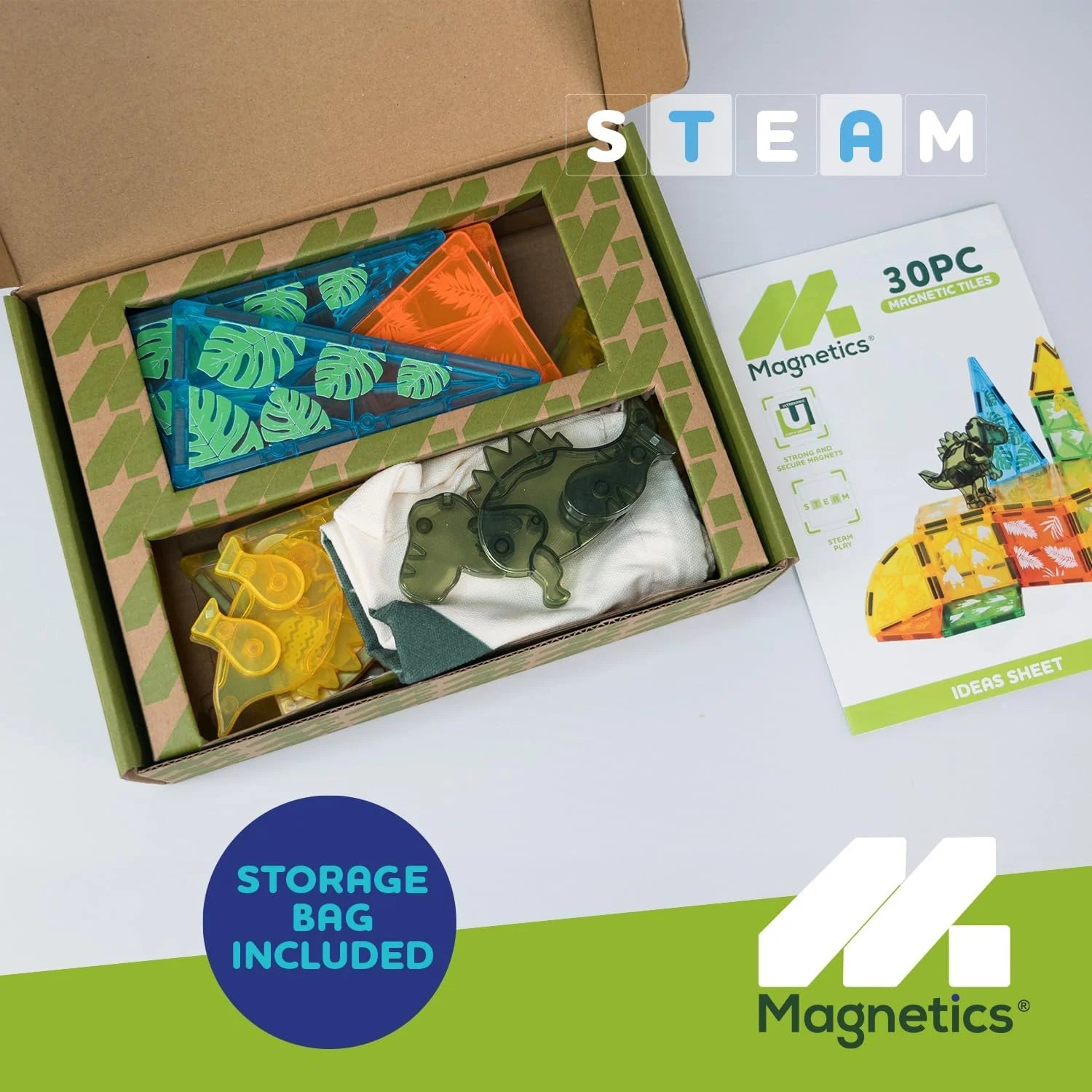 Magnetics Magnetic Tiles 30pc Set