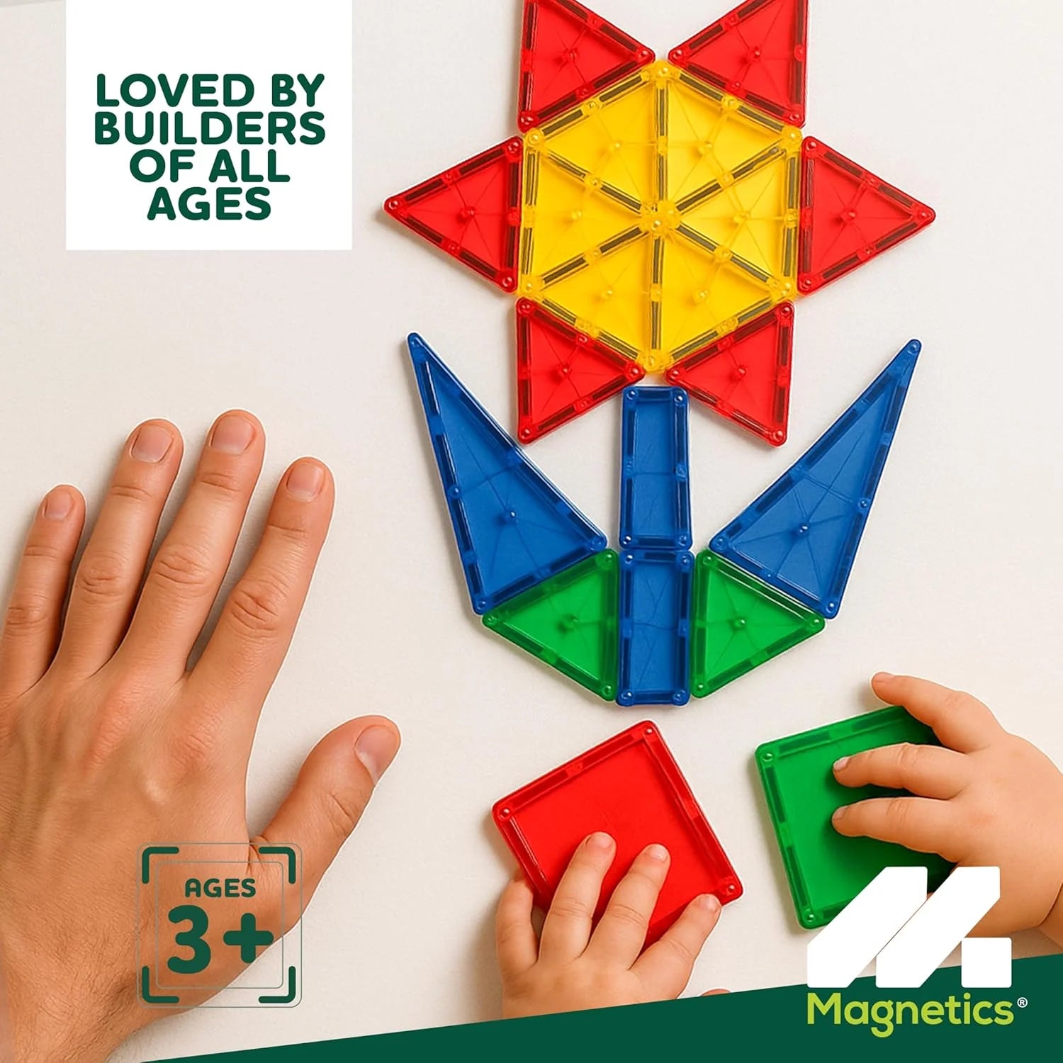 Magnetics Magnetic Tiles 70pc Set