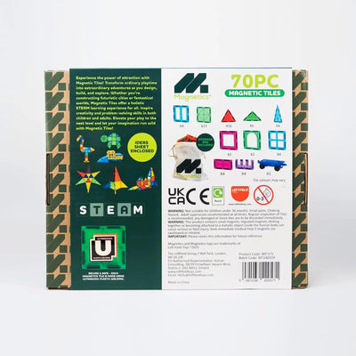 Magnetics Magnetic Tiles 70pc Set