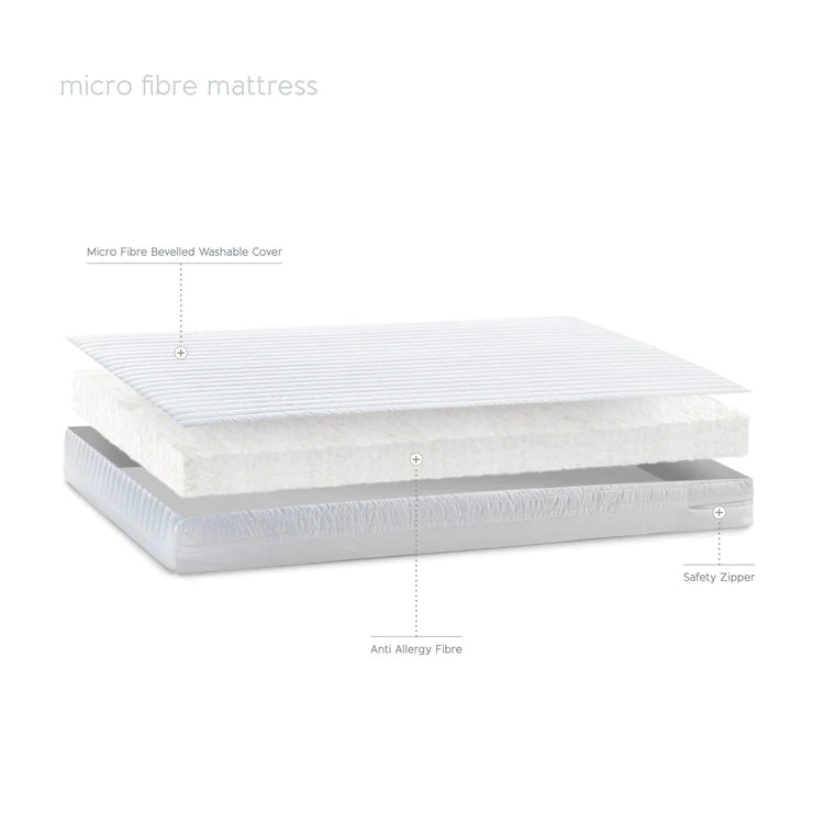 Baby elegance memory 2024 foam cot mattress