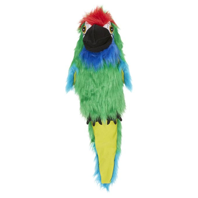 The Puppet Company Large Birds Hand Puppet Military Macaw