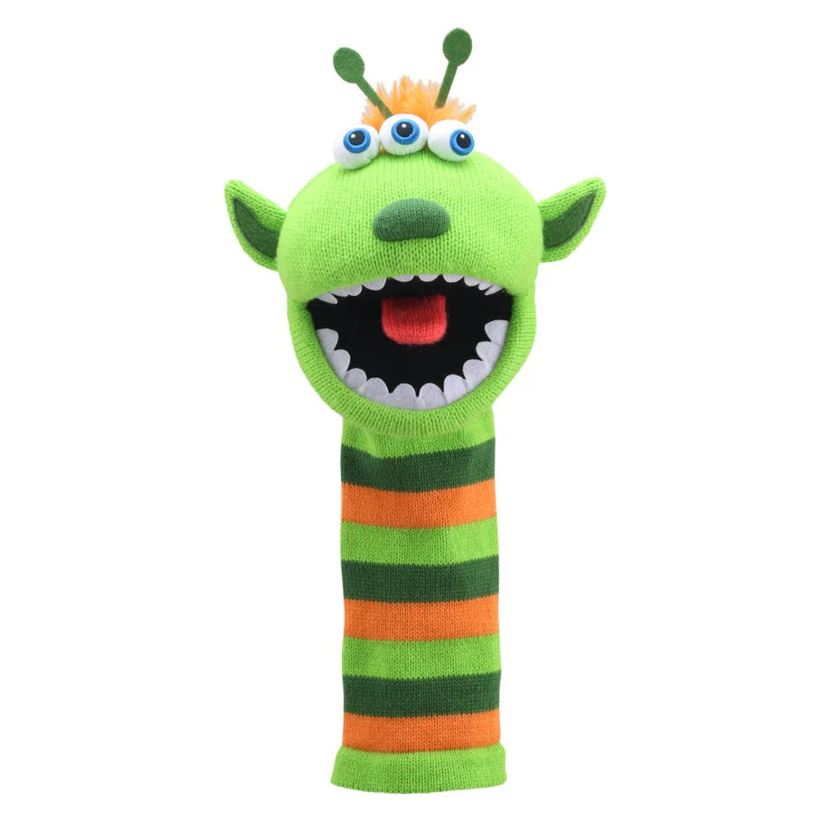 The Puppet Company Eco Sockettes Hand Puppets Narg