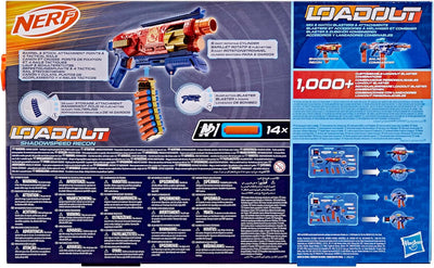Nerf Loadout Shadowspeed Recon Dart Gun