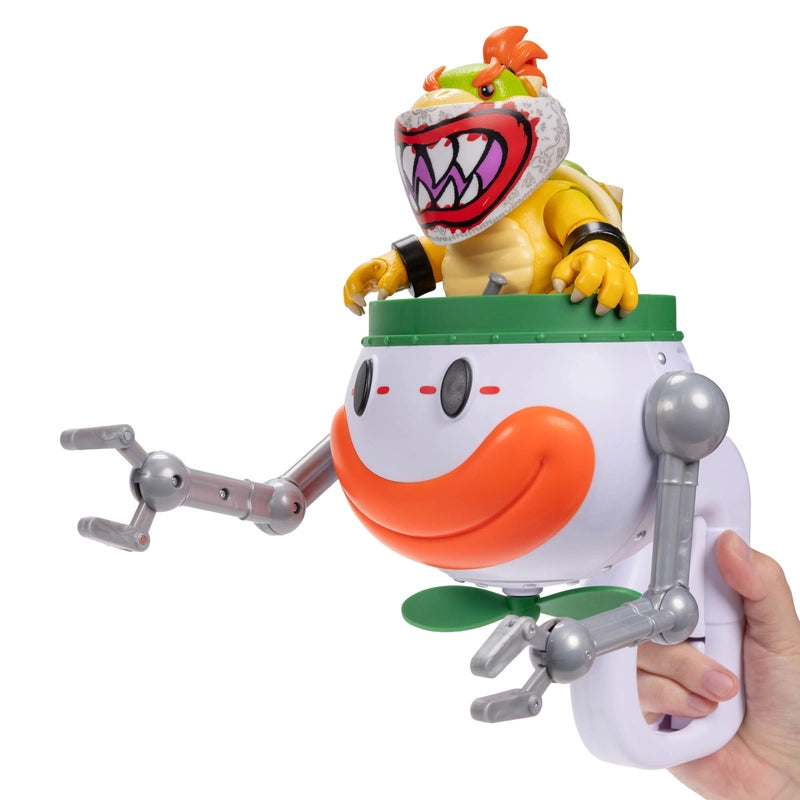 Super Mario Bowser Jr Clown Car Playset