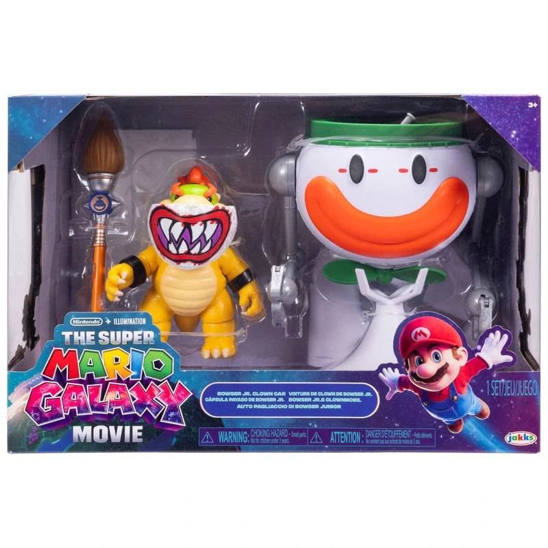 Super Mario Bowser Jr Clown Car Playset