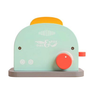 Owl And Fox Wooden Toaster Playset