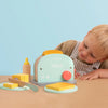 Owl And Fox Wooden Toaster Playset