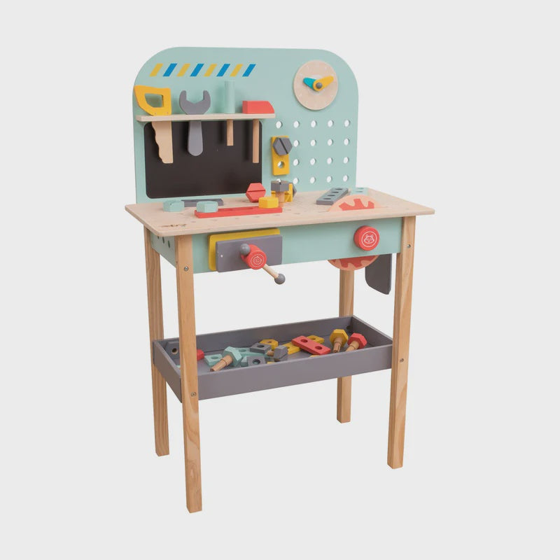 Owl And Fox Wooden Workbench