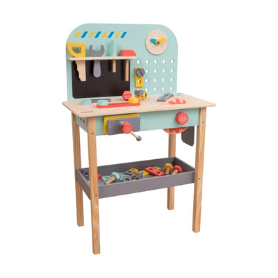 Owl And Fox Wooden Workbench