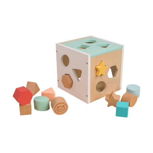 Owl And Fox Wooden Shape Sorter 