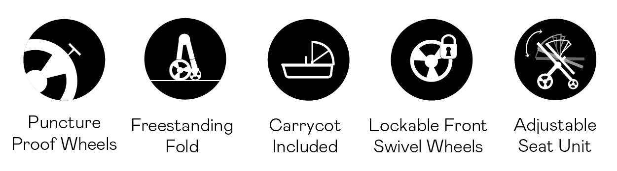 iCandy Orange 4 Travel System Bundle Fossil