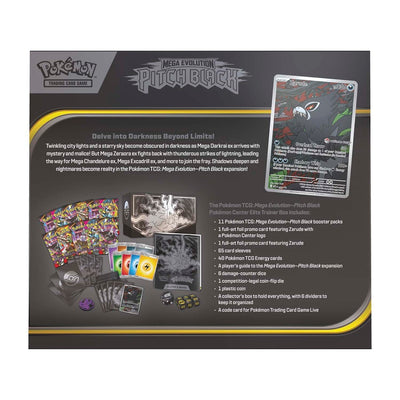 Pokemon TCG Mega Evolution Pitch Black Elite Trainer Box