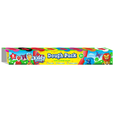 Kiddy Dough Play-Doh 8pc Dough Pack