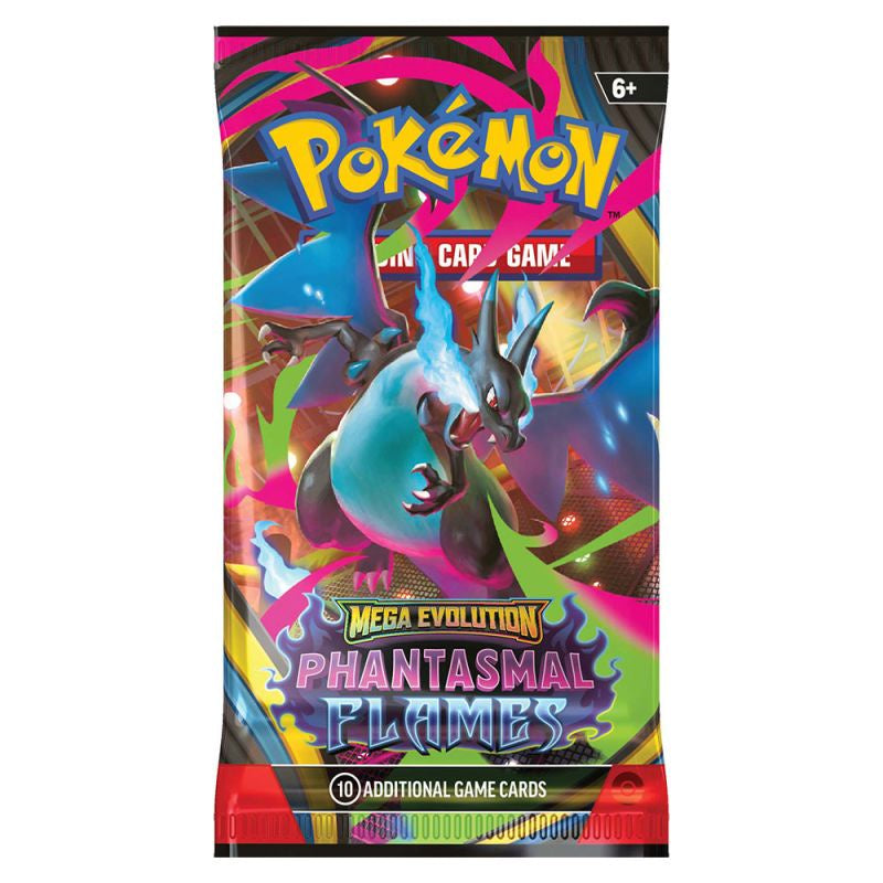 Pokeman Trading Card Game Mega Evolution Phantasmal Flames Booster Pack