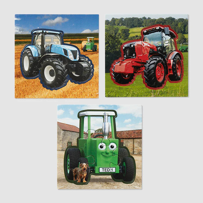 Tractor Ted 3 Picture Jigsaw Puzzles