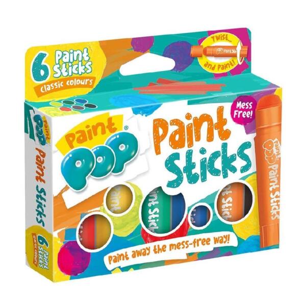 Paint Pop Paint Sticks 6 Pack